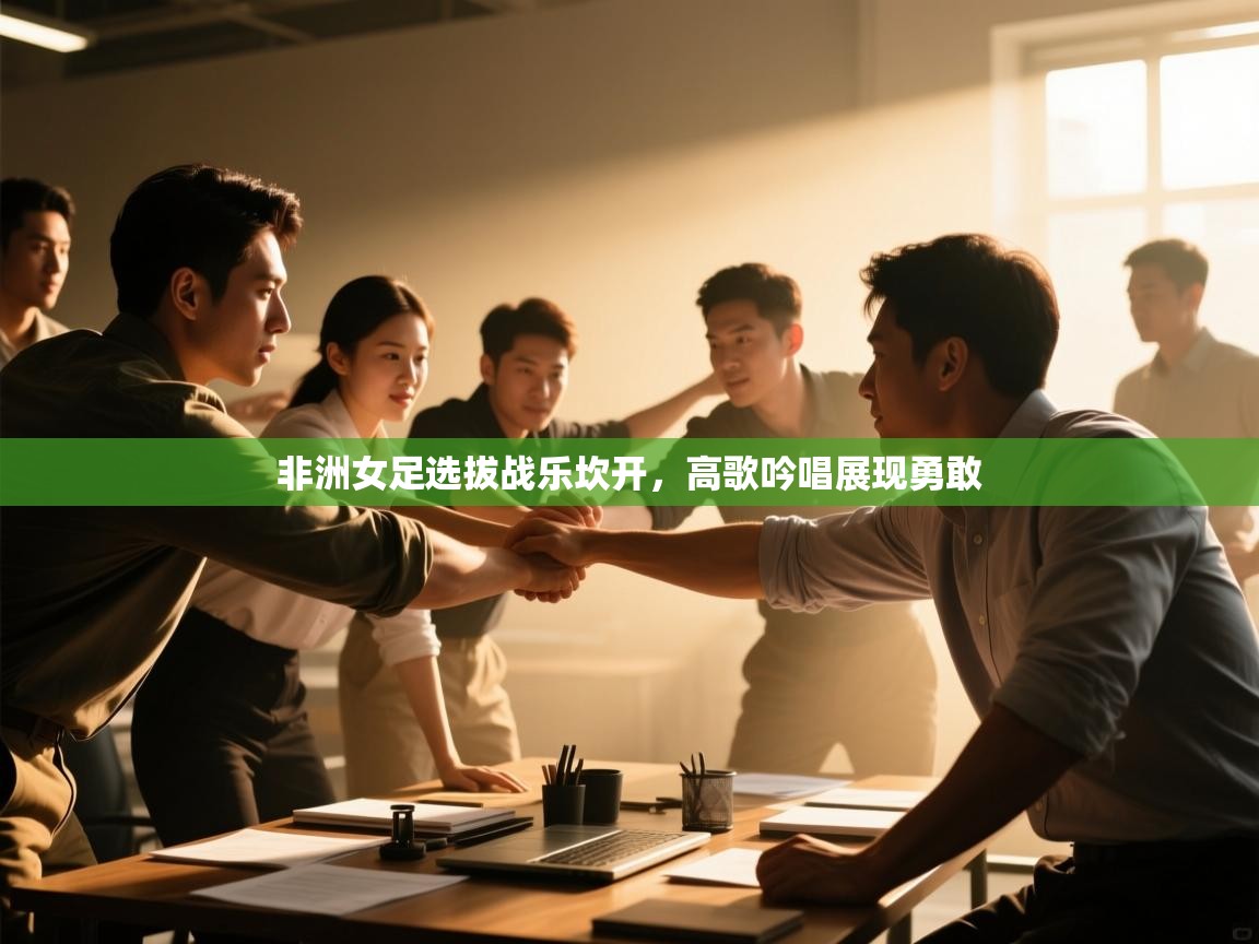 非洲女足选拔战乐坎开,高歌吟唱展现勇敢 第1张